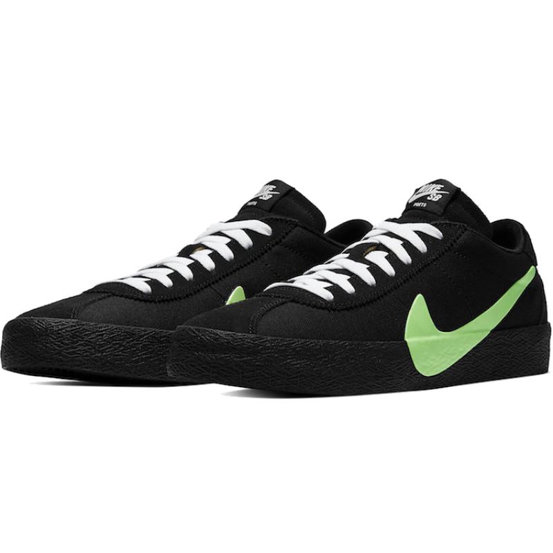 Nike X Poets Zoom Bruin Sb Qs 'Black' Skateboard Shoes CU3211-001