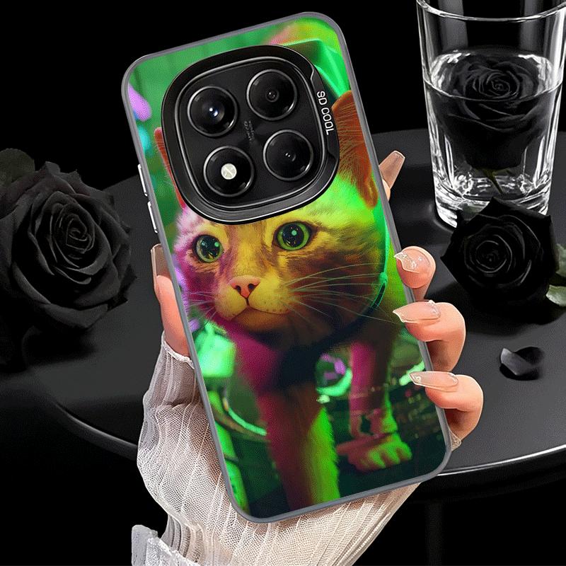 Stray Cat Game B-12 Shockproof Phone Case for Xiaomi Redmi Note 15 14 13 12 Pro Plus 11 11S 11T 5G Cover Anti Fall Fundas