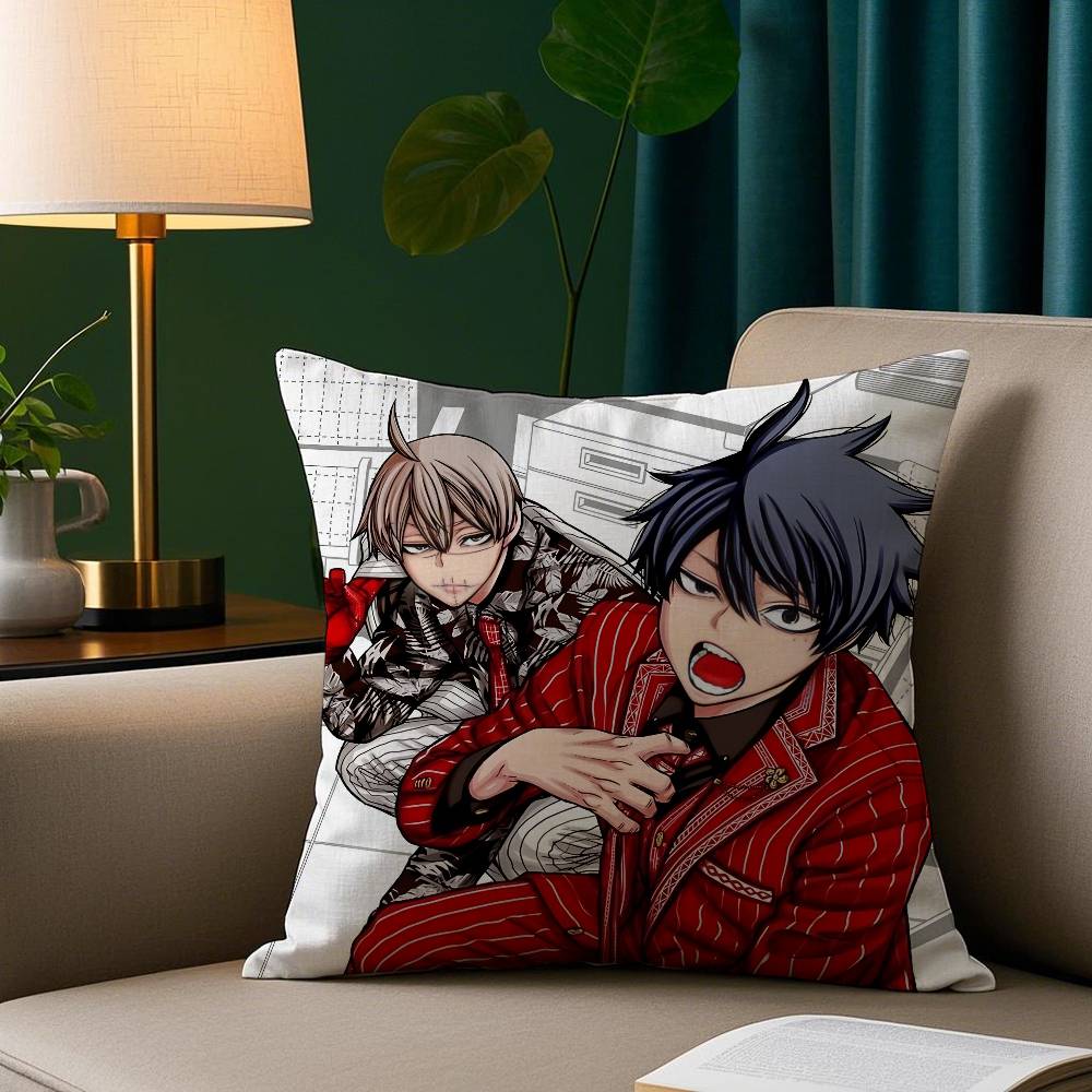 Anime T-Tougen A-Anki Pillow Case Cozy Plush Pillow Cover Double Side Printed – Home Gift for Bedroom Decor