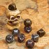 Cusdie Metal Solid DND Dices Pebbles Texture 7Pcs D4-D20 Polyhedral Dice Set for Role Playing Game Pathfinder Board Games TRPG