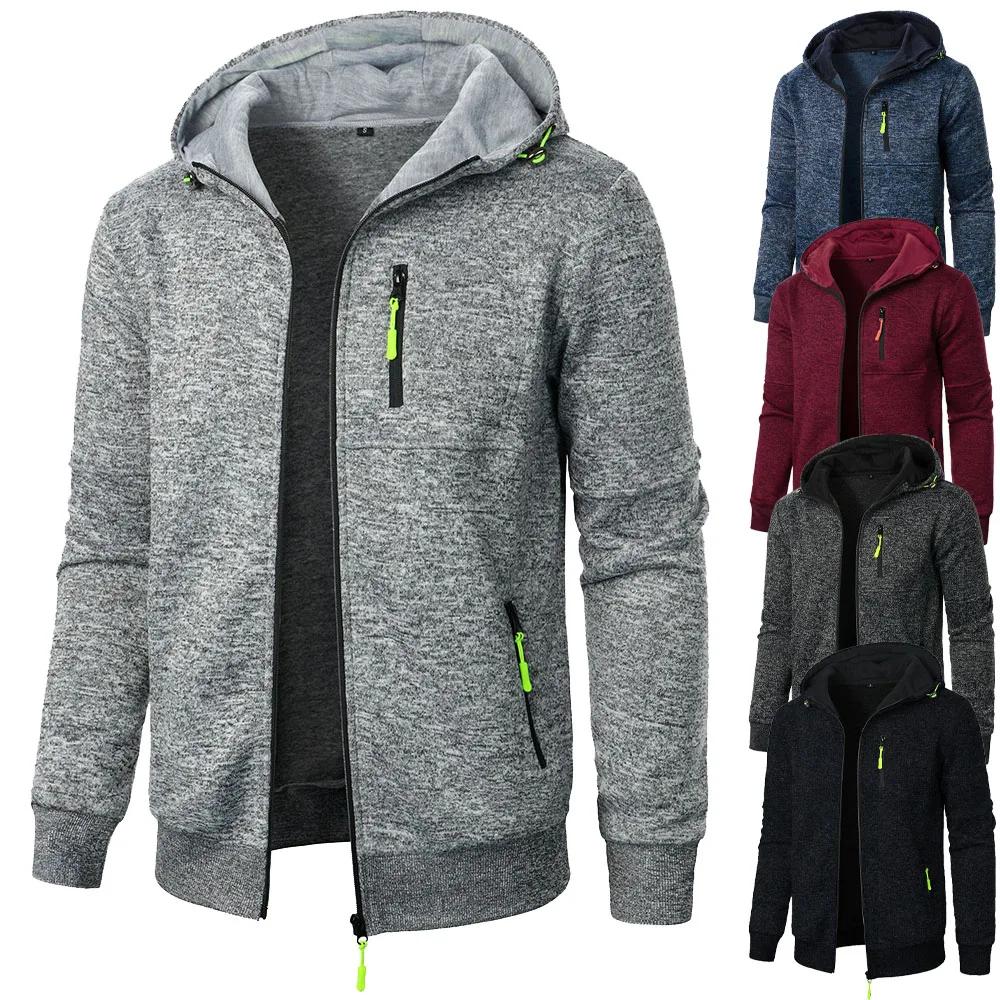 Men s Casual Sweatshirts Hooded Sweatshirt Slim Fit Sportswear Autumn Jacket for Men Tracksuit Streetwear Jackets XXXL 1980₽