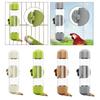 Bird Drinker Feeder Outdoor Cage Accessory Easy Fill Hanging Water Dispenser for Parrot Feeding Facilities