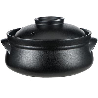 ZISIZ Korean Style Ceramic Drum Casserole Pot