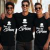 Fashion Team Groom TShirt Groomfatherbridefather Fashion Short Sleeve Tee Clothing Wedding Party Tops Tees Casual Streetwear
