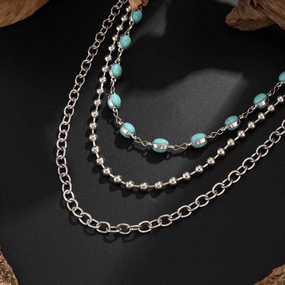 Zinc Zinc Zinc Alloy Pearl Waist Chain Tassel Pants Chain Cool Tassel Jeans Chain  Male