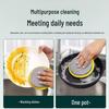 Double-Sided Kitchen Sponge and Scourer – Non-Stick Oil Cleaning Pad and Cloth for Dishwashing and Pots