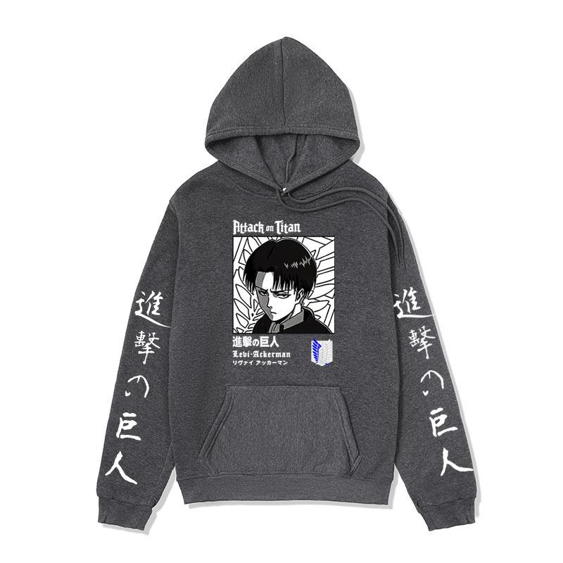 Mens anime assault giant sweater street couple jacket winter