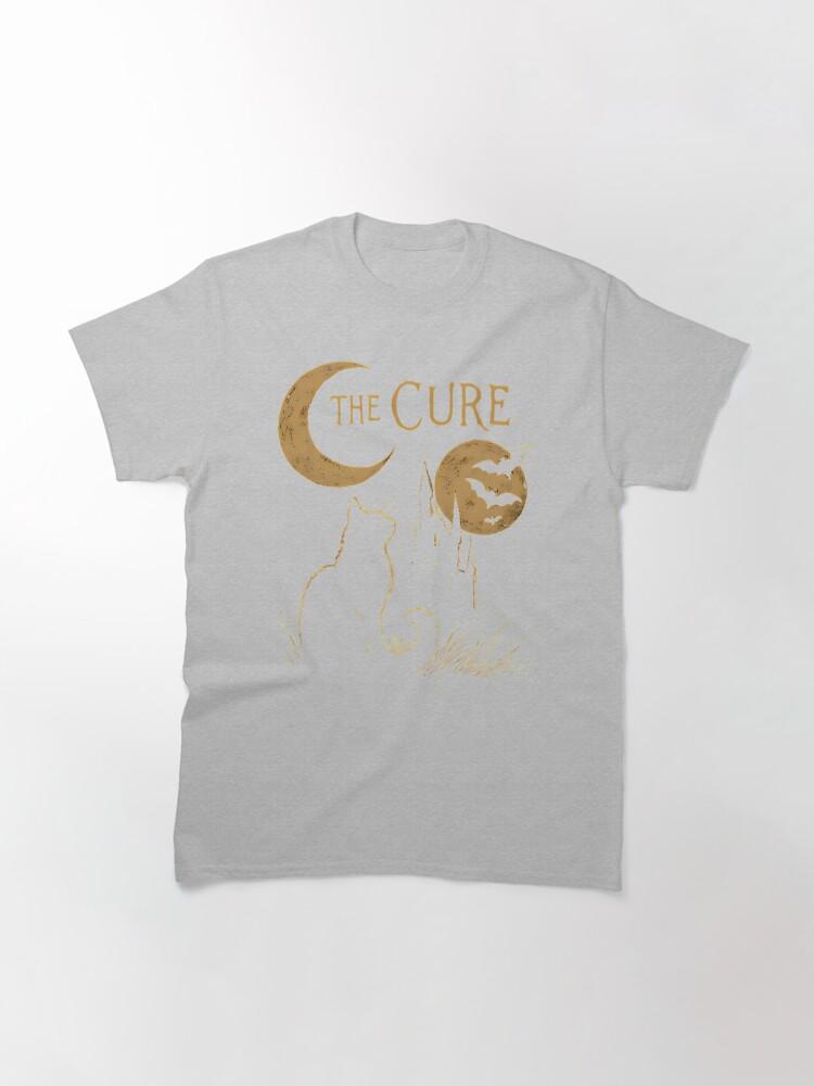 The Cure Gothic Cat And Moon The Cure Classic T-Shirt