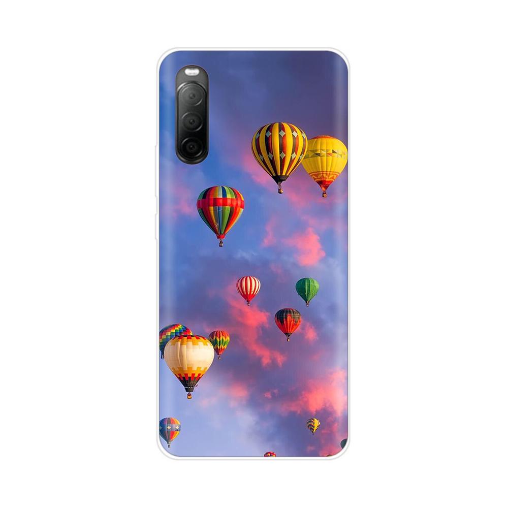 For SONY Xperia 10 iii 10 II Cases 10iii Soft TPU Silicone Bumper Phone Cases For Sony Xperia 10 II 10 III Cases Cover Fundas