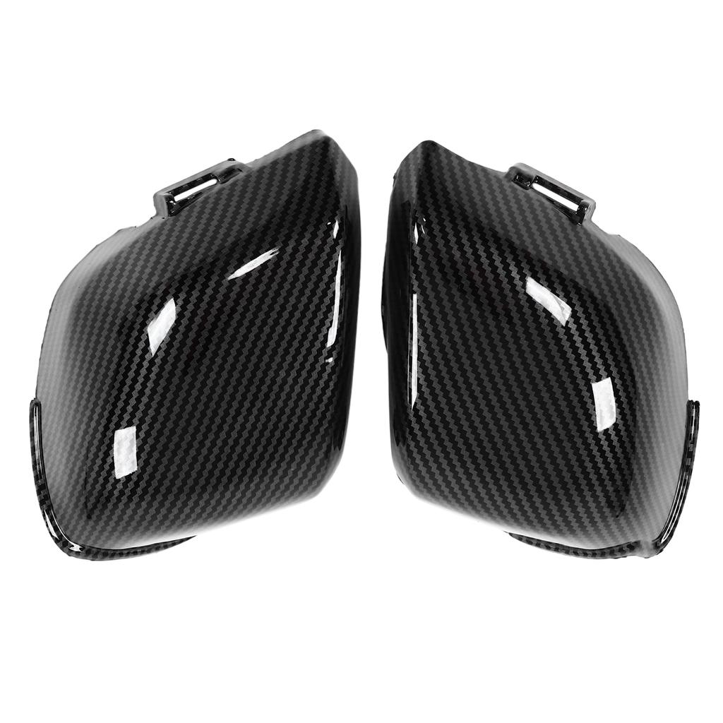 2pcs Carburetor Side Cover Carbon Fiber Style ABS Replacement For CB 400 CB400 VTEC 1999‑2007