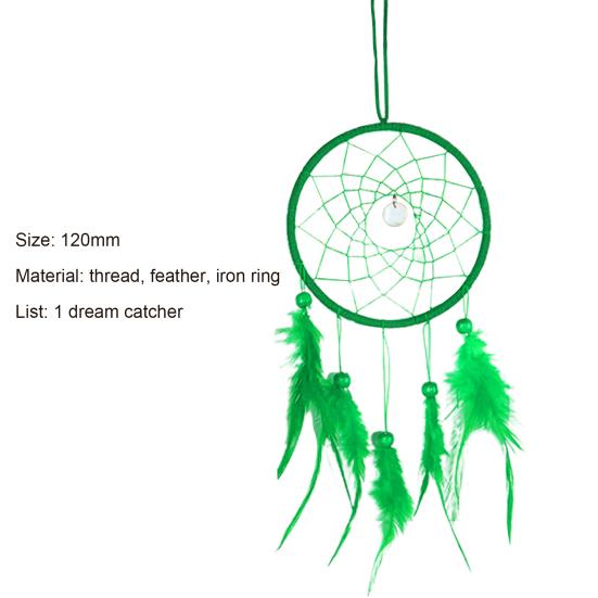 1 Set Dream-catcher Making Kit Exquisite Wide Application Wire DIY Decorative Hanging Crochet Kit for Gift