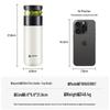 TOMIC Pure Titanium Liner Insulated Tea Infuser Mug