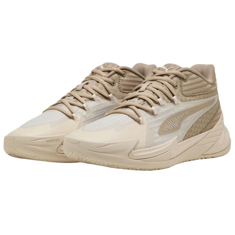 PUMA Dagger Unisex Mid Top Basketball Shoes Beige Brown 311353-10