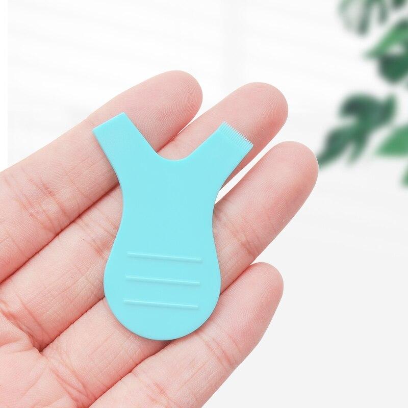 10 Stück wiederverwendbare Wimpernbürste, saubere Y-Form, gepfropfte Wimpernbürsten, Damen-Make-up-Mascara-Werkzeuge