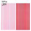 Drinking Water Straw Heart Shaped Straws, Food Safe PP Disposable Rounded Grade Lip Design Comfortable Sip Straws for Cocktail, Birthday Party