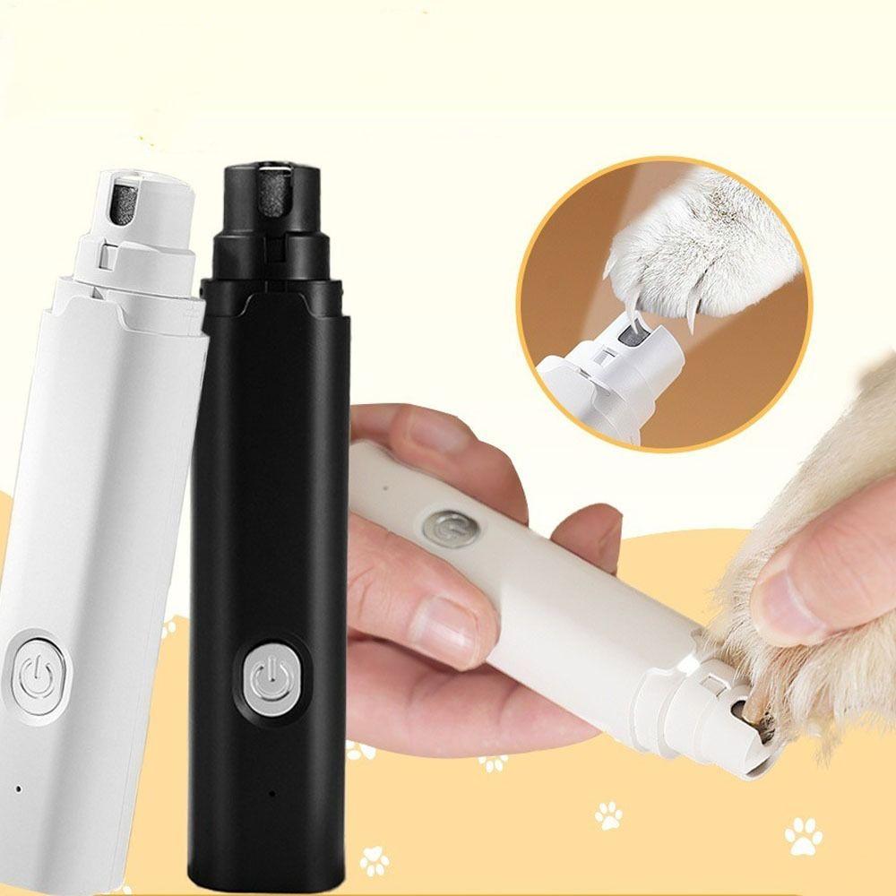 Quiet Operation Electric Dog Nail Grinder LED Light Pet Claw Trimmer Pet Nail Grinder  Cat Paw Care