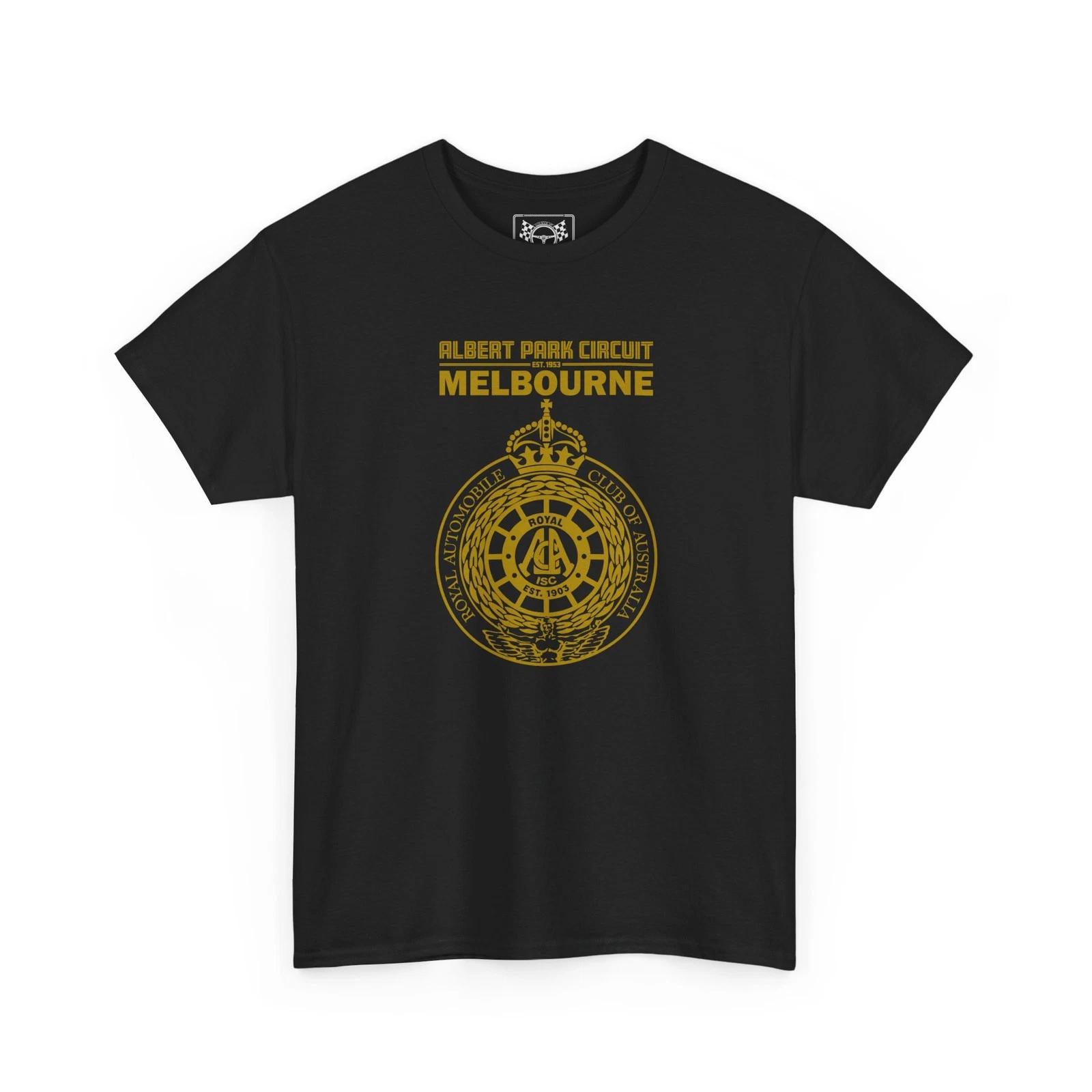 Australia Auto Club Vintage T-Shirt - Melbourne Race Tee - Formula Fans Gift S