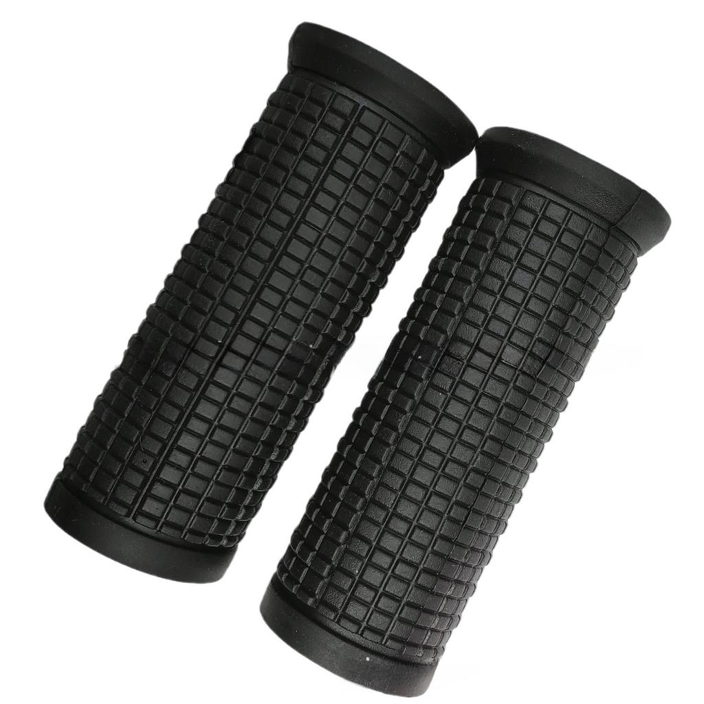 Bicycle short handle cover mountain bike handle cover Black soft rubber handle variable speed handle cover accessories Long 12cm short 7.5cm