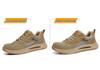 Men's Summer Breathable Steel Toe Safety Work Shoes: Anti-smash, Anti-puncture, Insulated, for Construction Workers