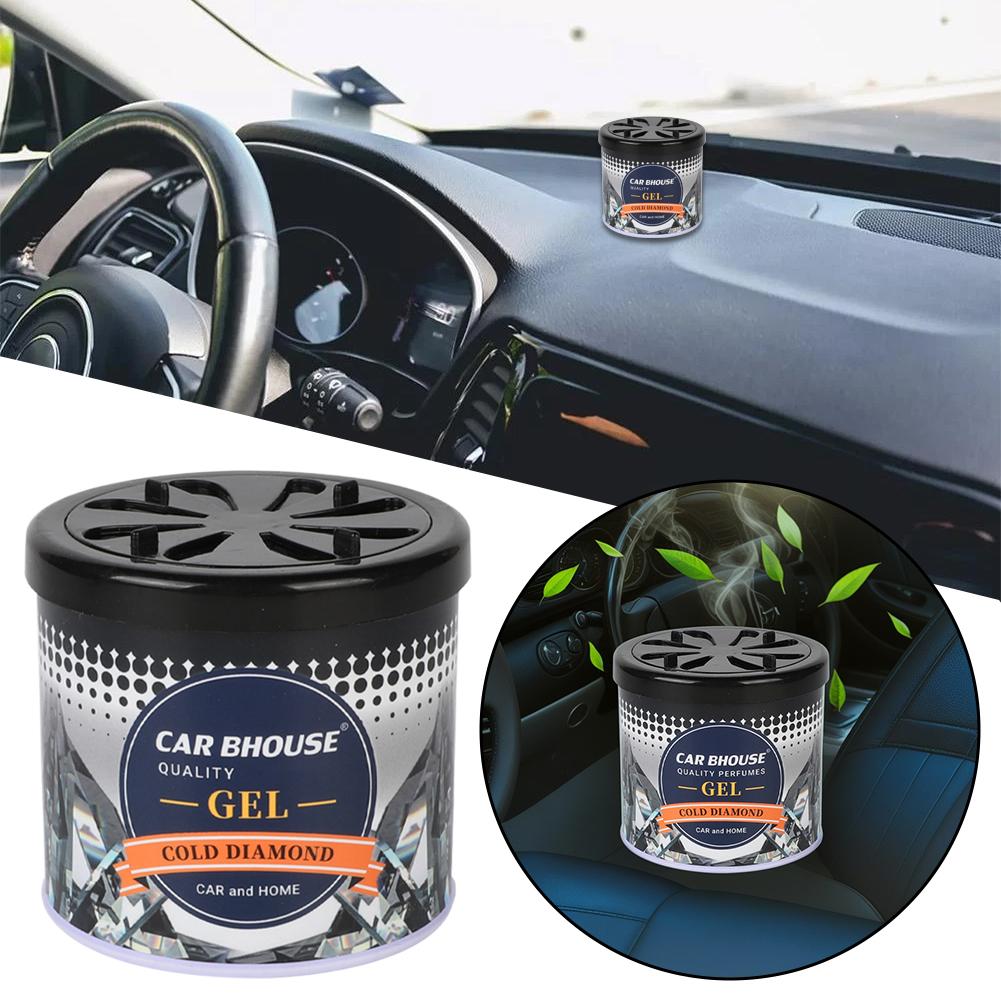 Car Air Freshener Solid Gel Cologne Lavender Lemon Auto Accessories Vanilla Good Smell Odor Eliminator Essential For Home Car