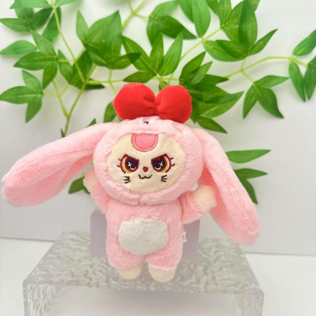 New ThreeBaby Bubble Matwa 3-year-old Plush Toy Doll Small Pendant Doll Grabbing Machine