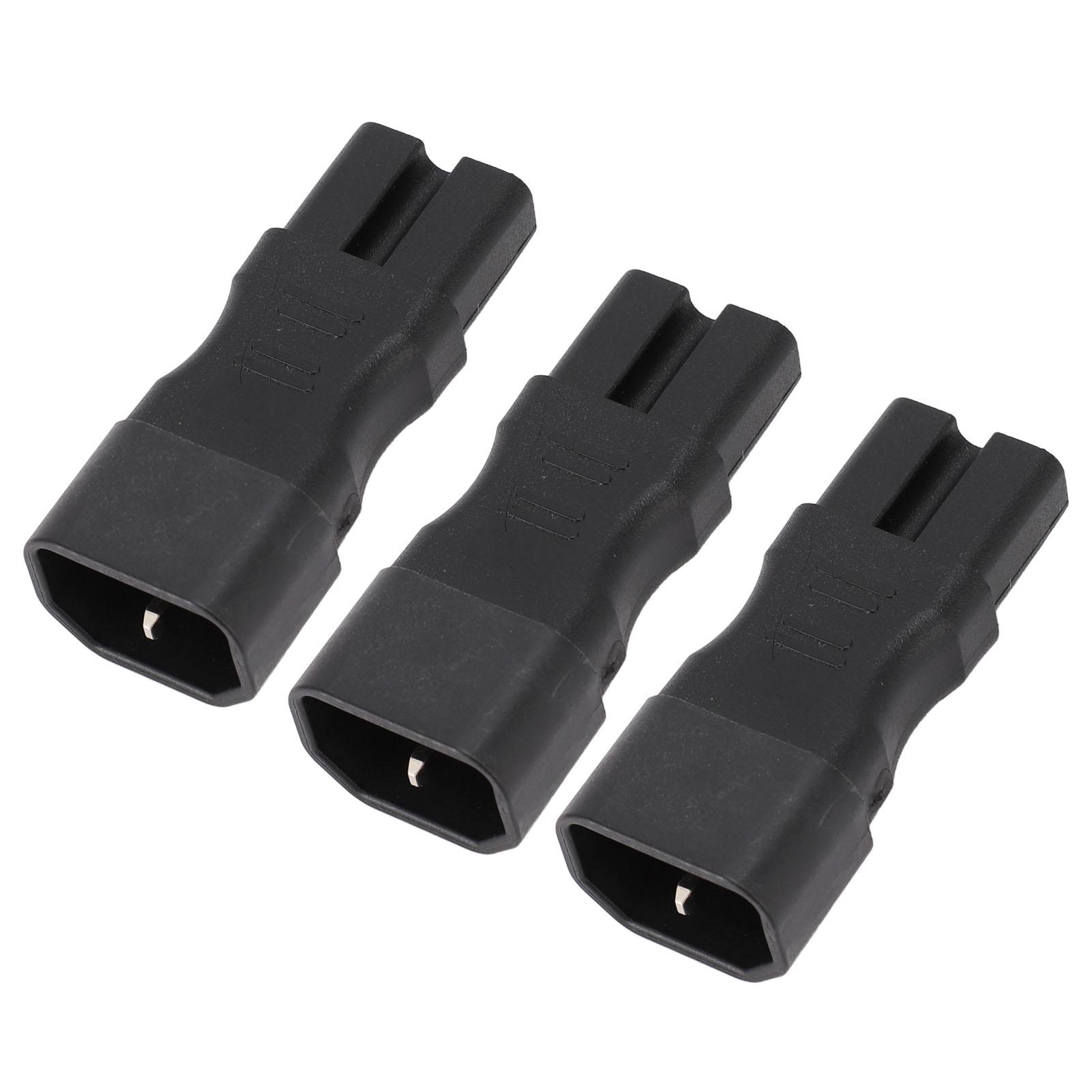 

3 шт. Сетевой адаптер-расческа IEC320 C14 на C15 ПВХ и медь Разъем сетевого адаптера для ноутбука 250 В 10 А 2,5 А 2500 Вт