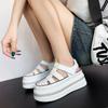 Platform Sandals New Leather In Summer Small Woven Pig Cage Outdoor Casual Shoes