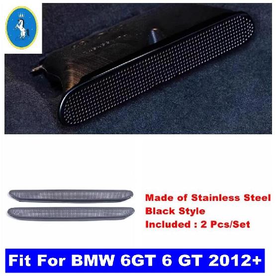 Auto Seat Floor Air AC Conditioning Vent Outlet Dust Cover Accessories For BMW 3 Series G20  - 2024 / 6GT 6 GT 2012 - 2024 BMW 6GT -Black