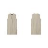 Furina Long Vest Draped V Neck