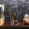 Acrylic Transparent Reptile Enclosure Insect Spider Lizard Feeding Cage Reptile Breeding Box Ventilation Arboreal Enclosure Case