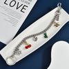 Summer Fruit Pendant Bag Charm With Metal Chain For Fashionable Women