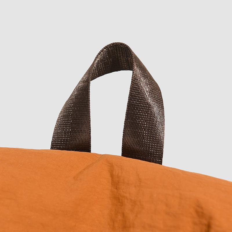 Large Capacity Travel Backpack Women's Lightweight Drawstring Backpack Color Block Student Schoolbag