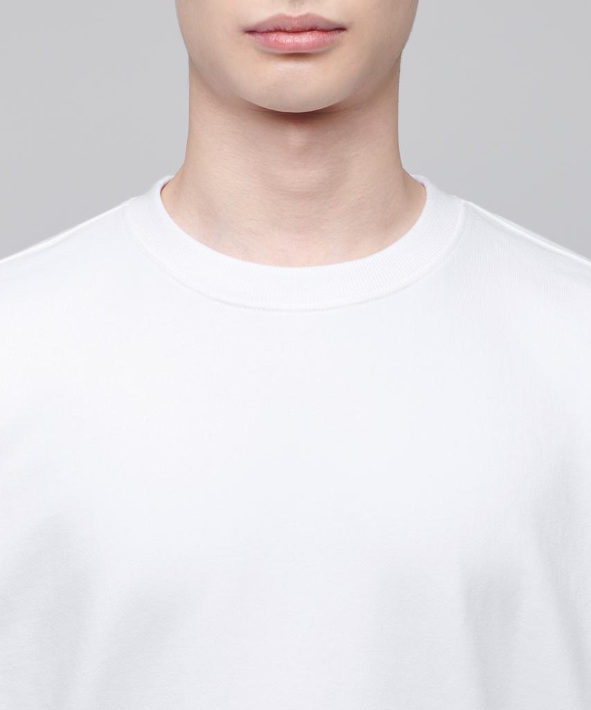 MUSINSA STANDARD Recycled Oversized Sweatshirt [White]