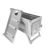 UOSU Detachable Tabletop Titanium Wood Burning Stove with Glass Door