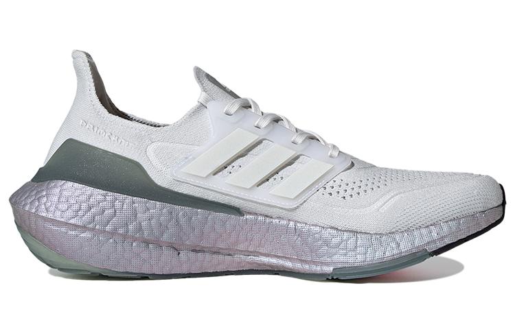UltraBoost 21 Adidas 'Crystal White Hazy Green' FY0383