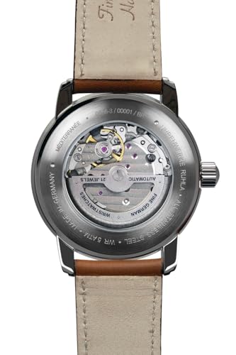 ZEPPELIN Men's Mediterranee Watch 9666-3 Automatic, 5 ATM Water Resistant, Mineral Glass, Blue Dial, Stainless Steel [Parallel Import]