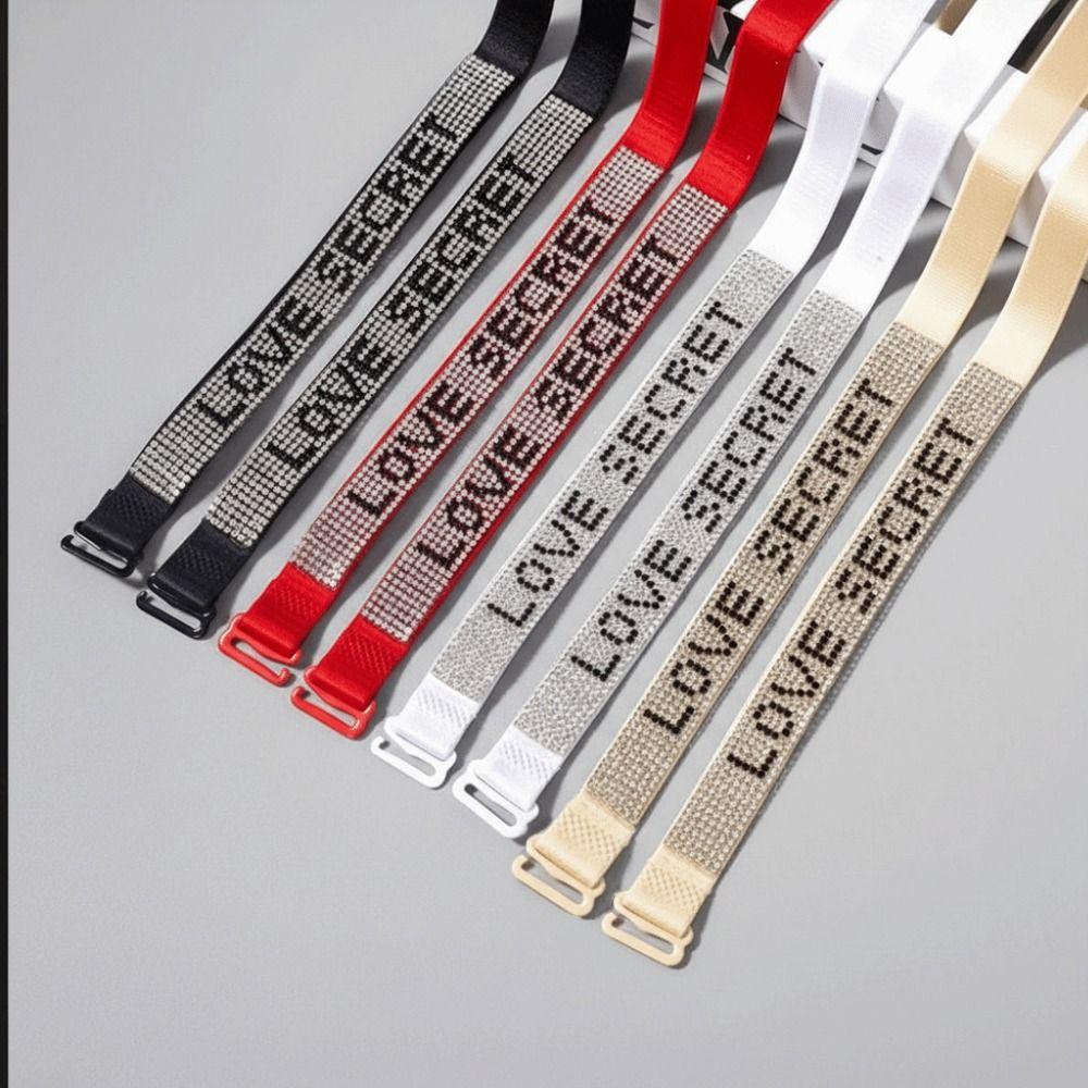 1Pair Adjustable Bra Shoulder Strap Anti-slip Underwear Shoulder Belts  Wedding Party Dress