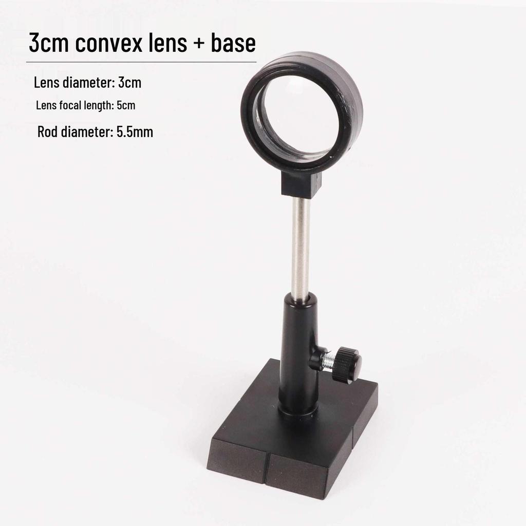 Student Optical Lens Set for Junior High Physics: Concave-Convex Imaging Experiment Tool
