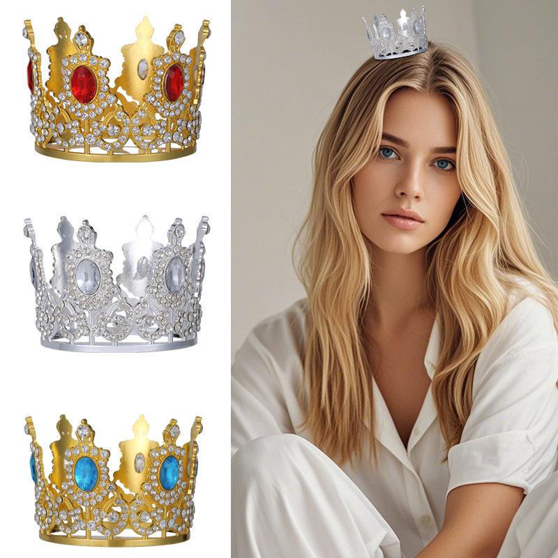 Legierung Gold Kuchen Dekoration Krone Kindergeburtstag Party Backen Hochzeitsfeier Ornamente