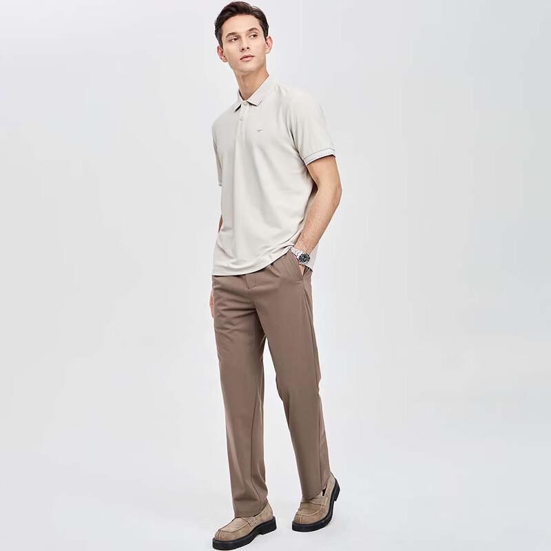 SEPTWOLVES Men's Breathable Short Sleeve Polo Shirt