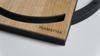 Wooden wall clock for the living room Wood Oak