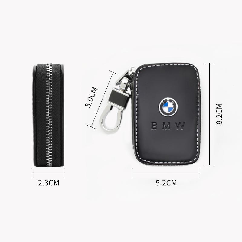 3D Metal Leather Emblem Car Keychain Key Chain Key Rings Bag For BMW X1 X3 X5 X6 X7 F20 F22 F23 F85 F86 E90 E91 F32 F33 F34 F36