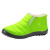 Large Size Cotton Boots, Winter Fleece-lined Thickened Fashion Snow Boots, Men's and Women's Couples' Waterproof and Non-slip Cotton Shoes for Women.