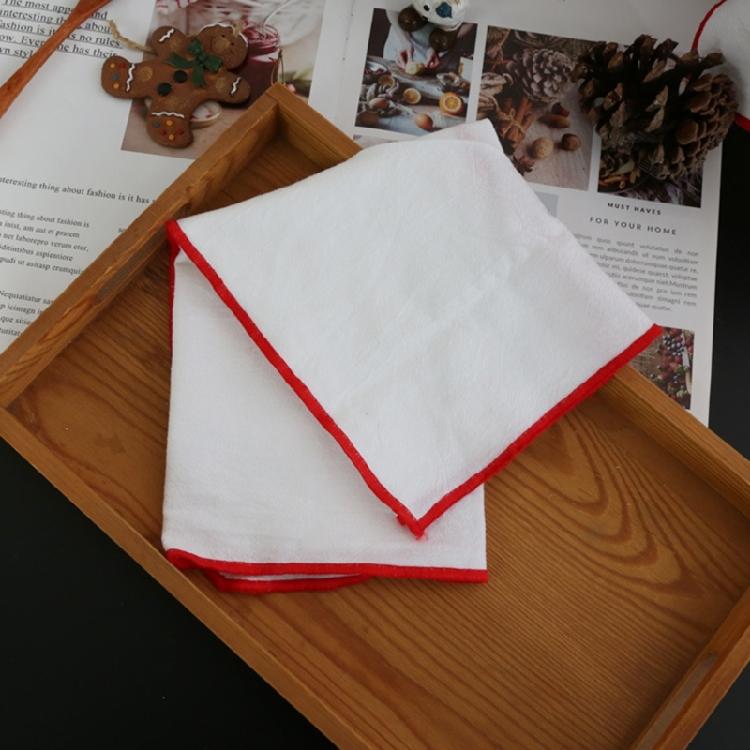 4 Pack Cotton Dinner Napkins Long Lasts Cotton Cloth with Generous Size