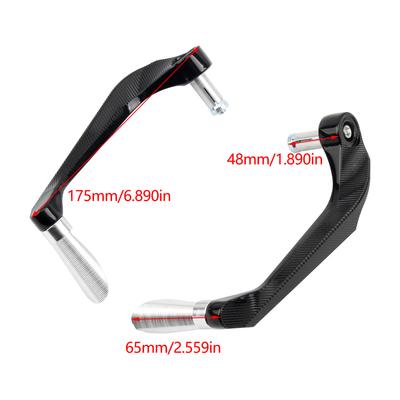 Motorrad Handprotektor Bremsenschutzstange Motorrad CNC Aluminiumlegierung Lenker Bremskupplungshebel Handprotektor Schutz
