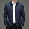 Men's Counter 2025 Spring/Autumn Business Casual Jacket - Middle-aged Executive Turn-down Collar Outerwear