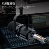 FDUCE SL40 Dynamic Microphone for Live and Headphone LED Mute Voice Isolation Technology USB/XLR Podcasting, Gaming, Streaming, Recording, Built-in