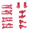 RC Car Upgrade Kit Portable RC Car Aluminum Alloy Upgrade Parts Kit for   4 Tec C8 1Celsius10 Flat Sports Car