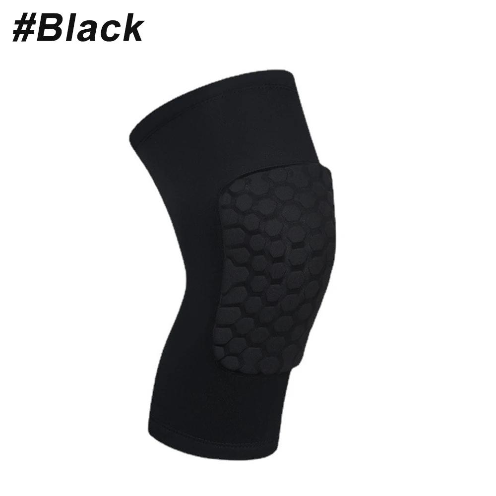 1Pcs Knee Pads Honeycomb Short Support For Youth Adults,Basketball Knee Guard Brace Compression Sleeve For Bike Sports