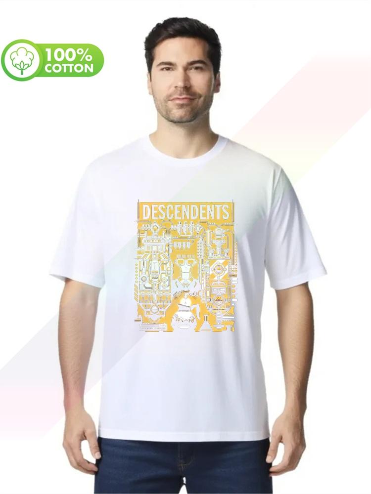 100 Cotton Round Neck Heavy Weight Unisexs Tshirt Descendents Tee S3xl Tops Tees